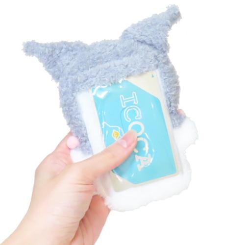 リール付きフラットぬいパスケース 定期入れ サンリオ クロミ カミオジャパン ICカードケース キャラクター