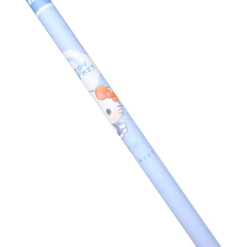 ハローキティ サンリオ キャラクター あお鉛筆 マット軸青えんぴつ 丸軸