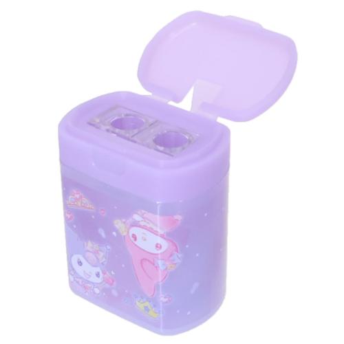 鉛筆削り ツイン削り マイメロディ＆クロミ サンリオ キラキラドレス