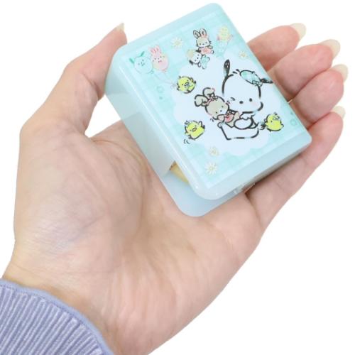 ポチャッコ BOOK型セロハンテープ 収納型テープカッター チェック