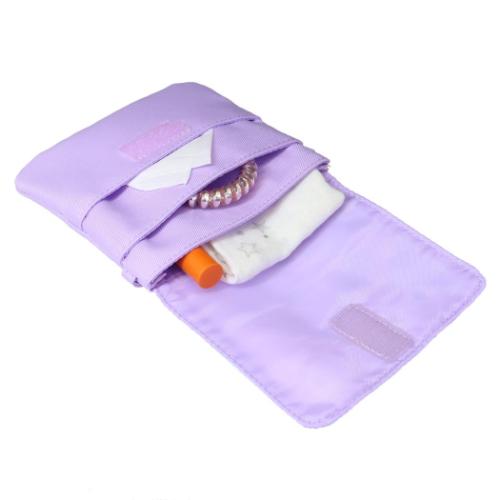 クロミ ショルダー付きどこでもポッケ サンリオ クリップポケット キャラクター キラキラドレス