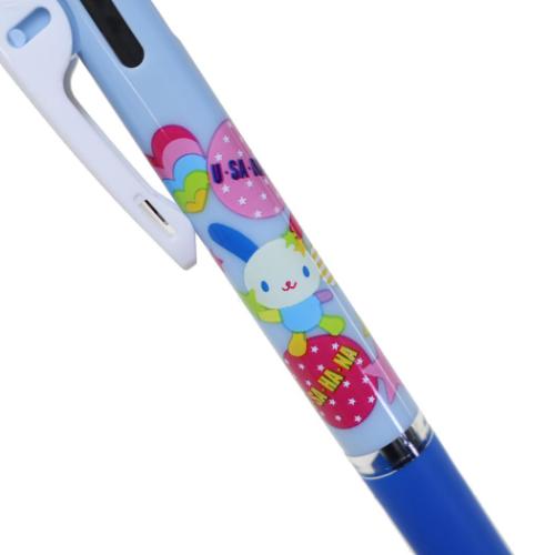 黒 赤 青 3色ボールペン ウサハナ ジェットストリーム 0.5mm サンリオ