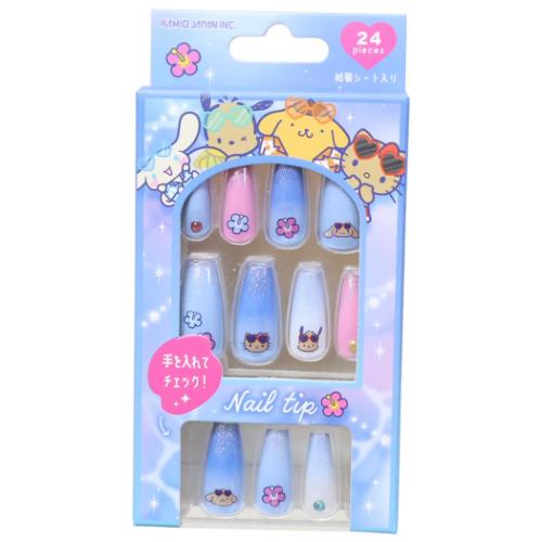 ネイルチップ サンリオキャラクターズ コスメ雑貨 サンリオ カミオジャパン NIGHT PARTY BLUE グッズ