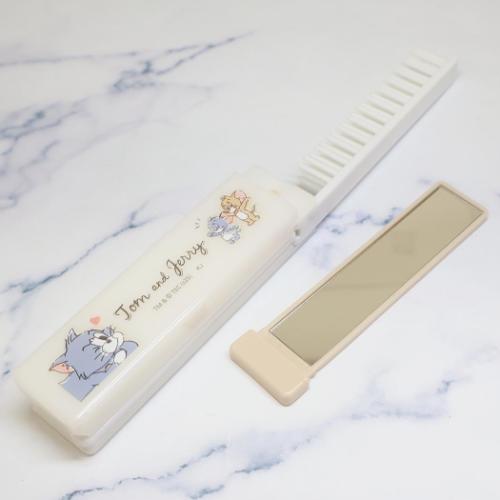 トムとジェリー ワーナーブラザース キャラクター 身だしなみセット ミラー＆ダブルコーム Doodle touch カミオジャパン