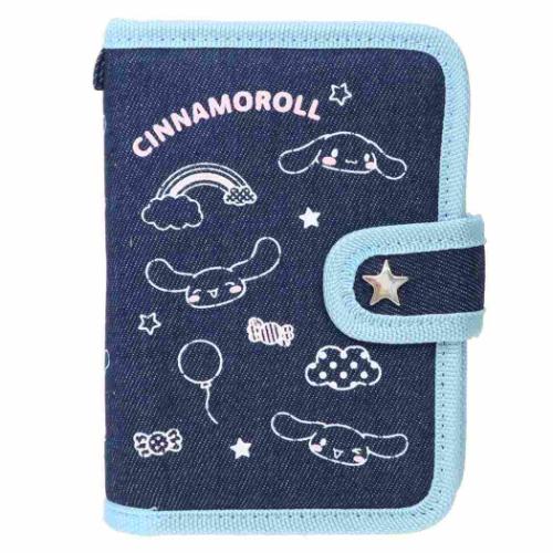 シナモロール デニムシールバインダー シール帳 サンリオ キャラクター