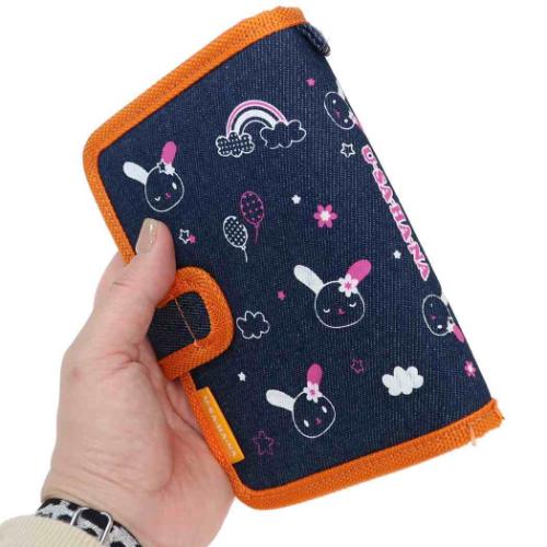 シール帳 ウサハナ デニムシールバインダー サンリオ シール交換帳