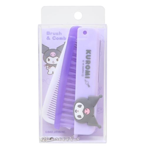 シュガーバニーズ 折りたたみブラシ＆コーム ヘアブラシ サンリオ