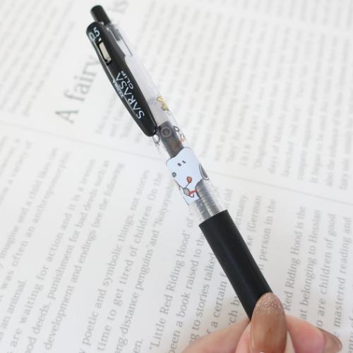 PEANUTS スヌーピー ボールペン SARASAクリップ サラサクリップ 0.5mm