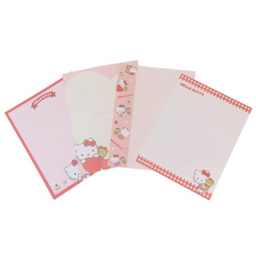 リボン付きレター 手紙セット ハローキティ カミオジャパン サンリオ