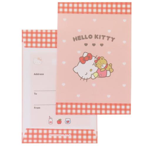 リボン付きレター 手紙セット ハローキティ カミオジャパン サンリオ