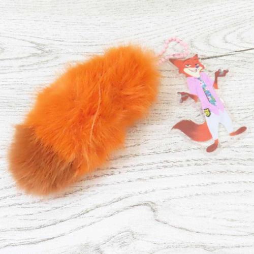 ズートピア ズートピア2 グッズ キーリング キャラクター しっぽ付き