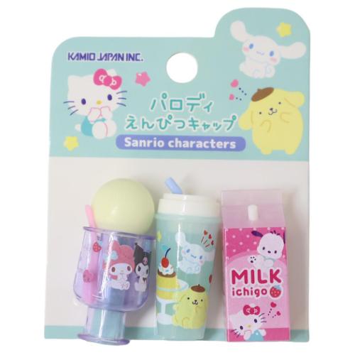 ハローキティ 鉛筆キャップ ノーマルえんぴつカバー 5本セット