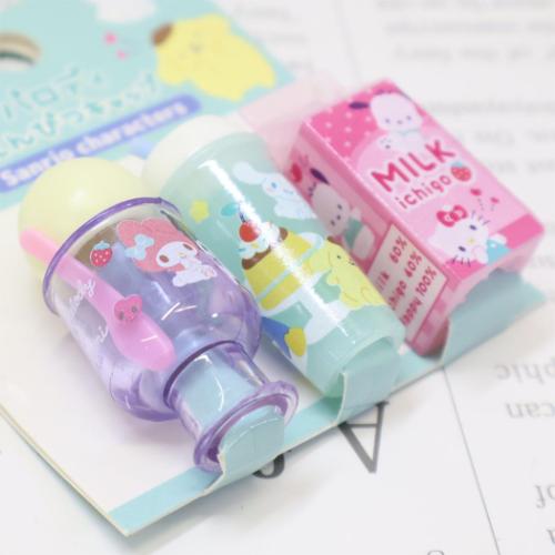 sanrio（サンリオ） パロディえんぴつキャップ 3本セット サンリオ