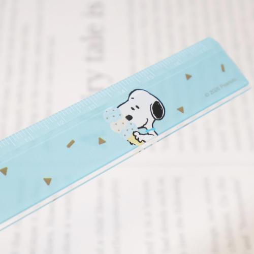 PEANUTS スヌーピー ピーナッツ キャラクター ものさし スリム17cm定規
