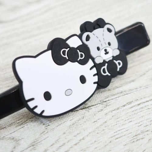 ハローキティ ぎゅっともマスコットロングヘアクリップ 前髪クリップ