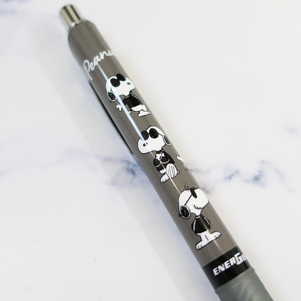 スヌーピー ボールペン エナージェルボールペン 0.5mm JOE COOL