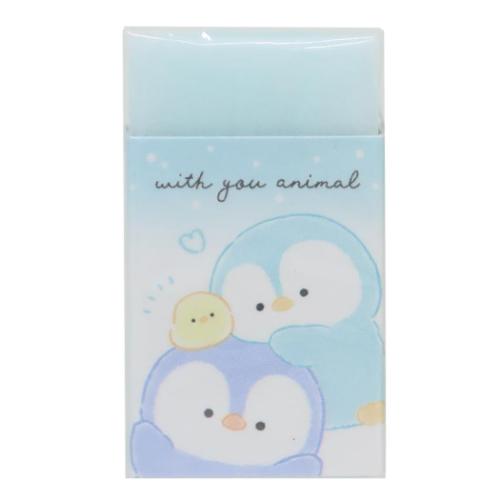 文具セット WITH YOU ANIMAL 6点文房具セット ペンギン : キャラクター