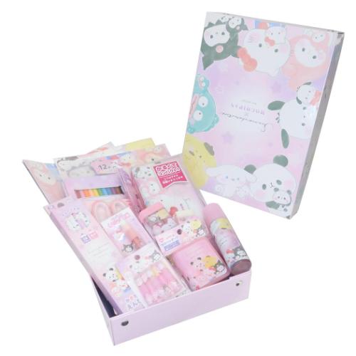 文具セット サンリオ×もちぱん 15点文房具セット nui party 新学期準備