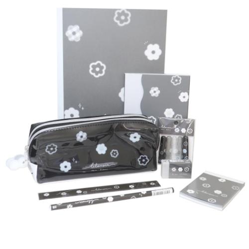 文具セット ブラノワール blanoir 8点文房具セット ちらし カミオ