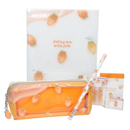文具セット 6点文房具セット にんじん ジューシーなにんじん カミオジャパン