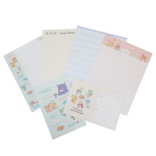 ポケットモンスター 8点文房具セット 文具セット カフェロゴ整列