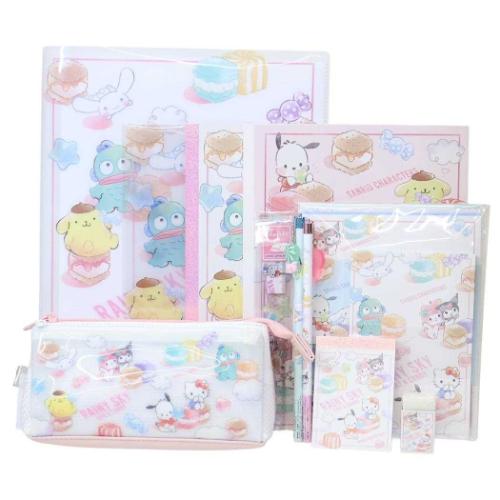 文具セット 11点文房具セット サンリオキャラクターズ RAINY SKY