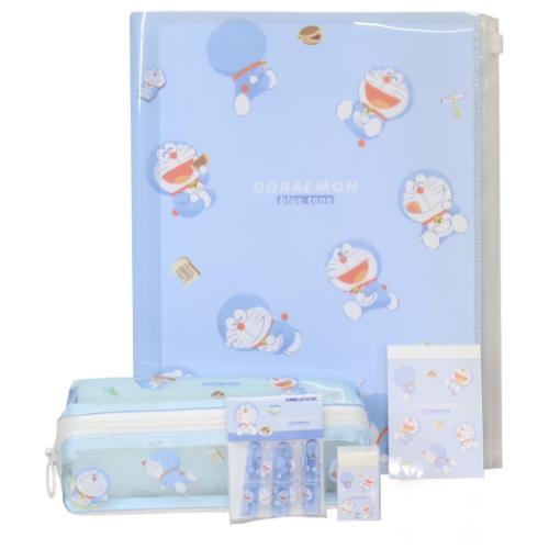 ドラえもん 5点文房具セット 文具セット blue tone 藤子F不二雄 アニメ 