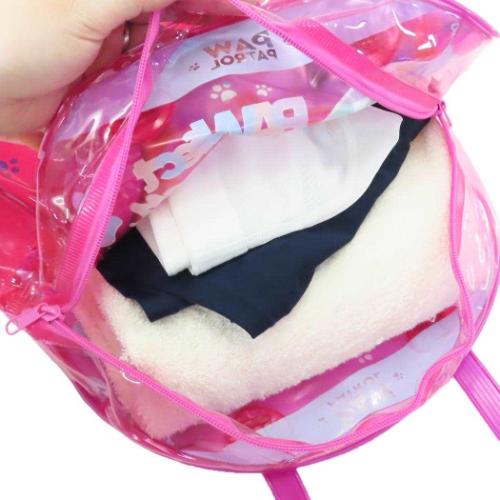 プールバッグ ボストンバッグ パウパトロール ピンク 高波クリエイト ビーチバッグ 海プール サマーレジャー用品