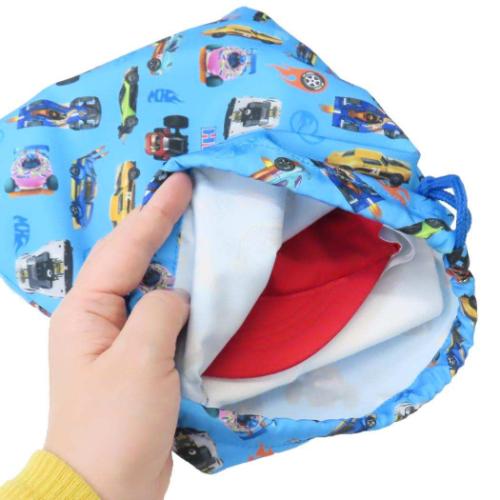 巾着袋 ホットウィール 巾着M 自動車 高波クリエイト