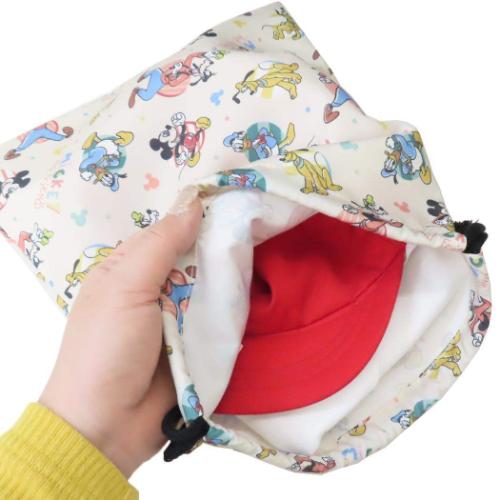 巾着M ミッキー＆フレンズ 巾着袋 ディズニー 高波クリエイト