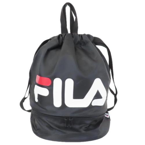 フィラ グッズ プールバッグ スポーツ 2wayボンサック ブラック FILA