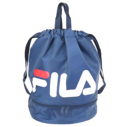 フィラ プールバッグ 2wayボンサック ネイビー FILA 高波クリエイト 海プール サマーレジャー用品