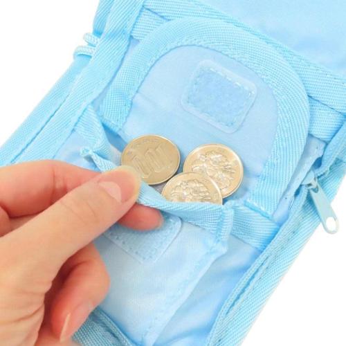 星のカービィ 窓付きサイフ キッズ財布 キャラクター ブルー