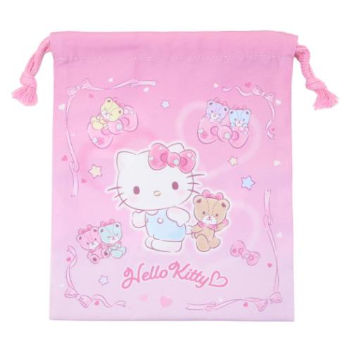 ハローキティ 巾着袋 きんちゃくポーチS サンリオ 高波クリエイト