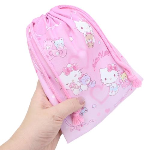 ハローキティ 巾着袋 きんちゃくポーチS サンリオ 高波クリエイト