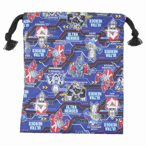 きんちゃくポーチS 巾着袋 ウルトラヒーローズ 特撮ヒーロー バンダイ