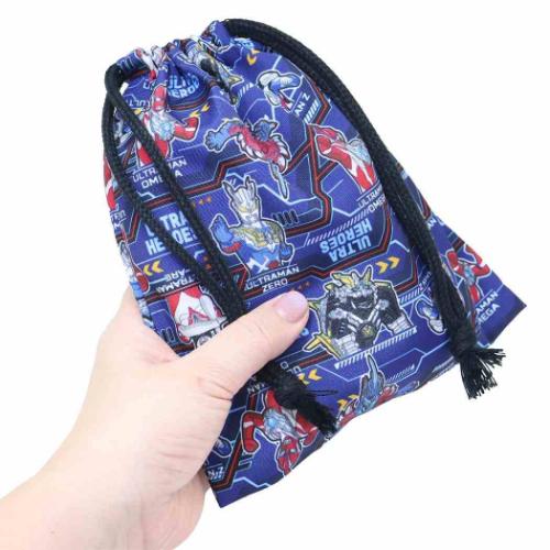 きんちゃくポーチS 巾着袋 ウルトラヒーローズ 特撮ヒーロー バンダイ