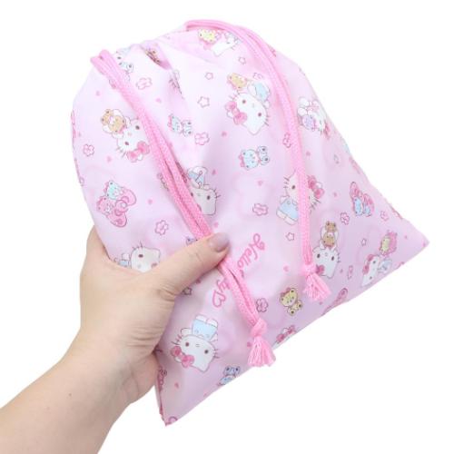 ハローキティ 巾着ポーチ サンリオ サンリオ ハローキティ おにぎり 巾着 ポーチ 小物入れ 化粧品入れ