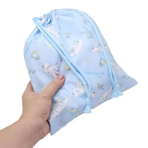 シナモロール グッズ 巾着袋 サンリオ キャラクター きんちゃくポーチM