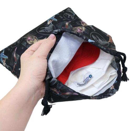 ジュラシックワールド 映画キャラクター 巾着袋 きんちゃくポーチM 恐竜