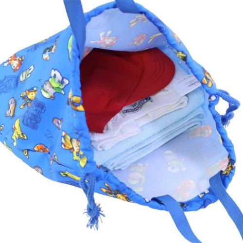 巾着袋 パウパトロール きんちゃくポーチL 新学期準備雑貨