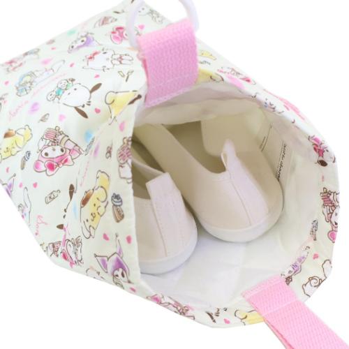 キルトシューズケース サンリオキャラクターズ シューズバッグ サンリオ 高波クリエイト