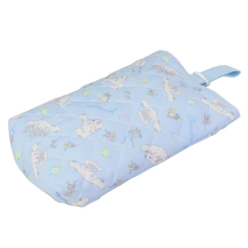 シナモロール キャラクター シューズバッグ キルトシューズケース