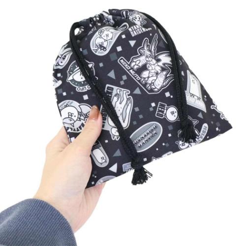 巾着袋 にゃんこ大戦争 きんちゃくポーチS 新学期準備雑貨