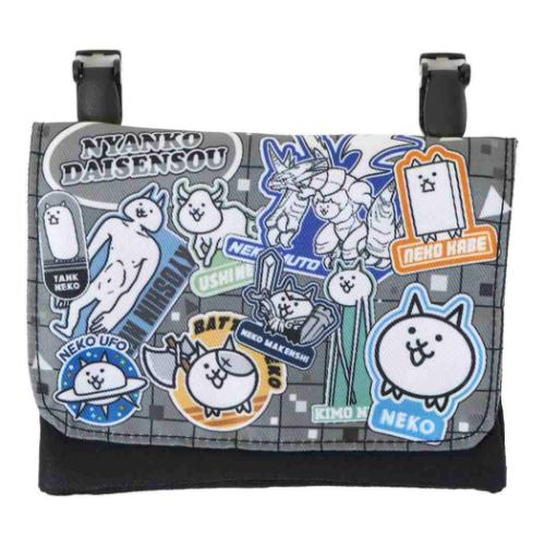 クリップポケット ポケットポーチ にゃんこ大戦争 バンダイ クリップポーチ キッズポシェット 子供 キャラクター