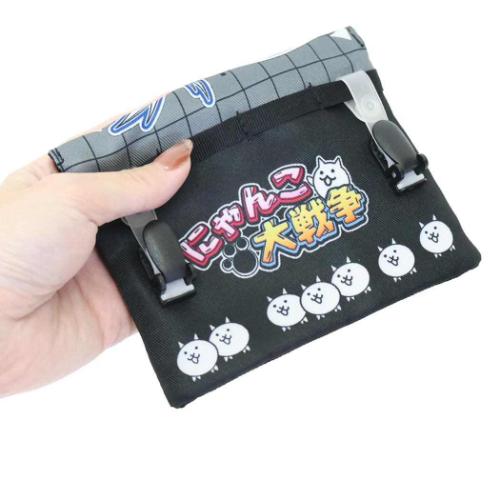 クリップポケット ポケットポーチ にゃんこ大戦争 バンダイ クリップポーチ キッズポシェット 子供 キャラクター