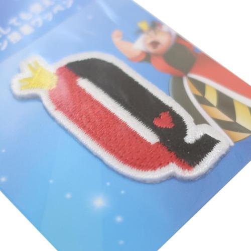 ふしぎの国のアリス アルファベットワッペン ワッペン Q クイーン オブ