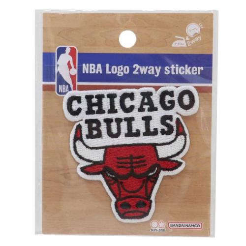 ワッペン ロゴ刺繍ステッカー NBA Chicago Bulls シカゴ ブルズ 社コッカ 手芸用品 スポーツ