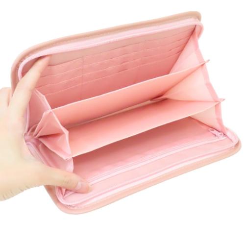 ファスナージャバラマルチケース ミッキー＆フレンズ 母子手帳ケース ディズニー クーザ ベビーミッキー＆フレンズ ハート柄