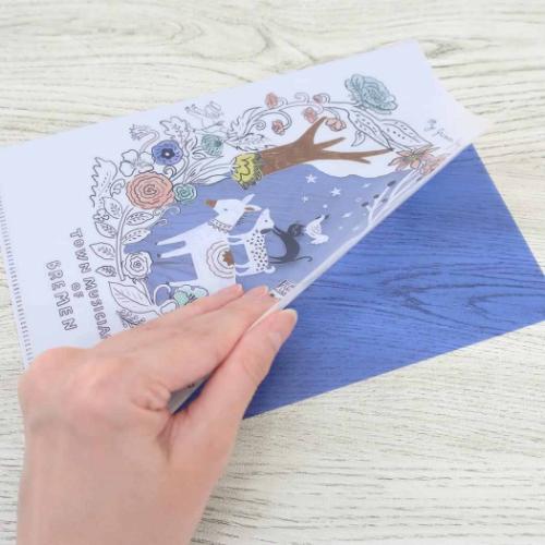 クリアファイル グリム童話 A5クリアファイル ブレーメンの音楽隊2